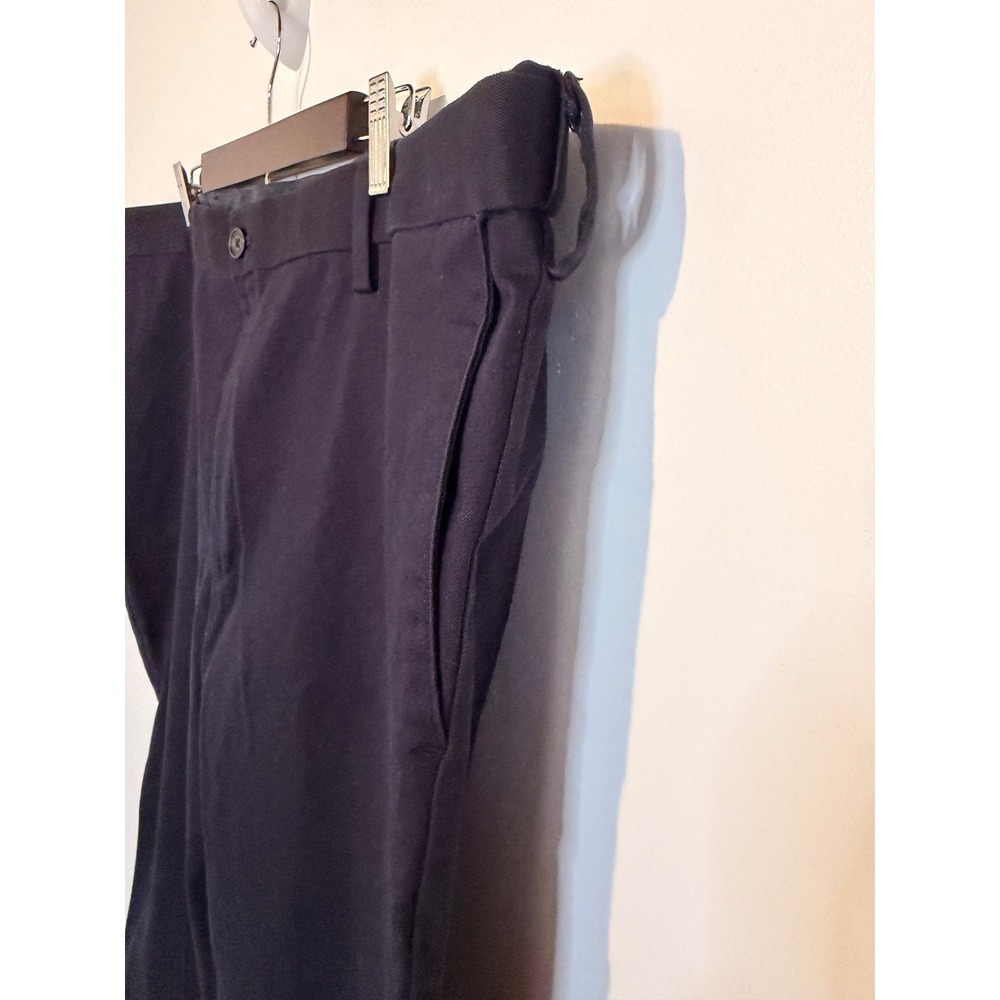 Dockers Men's Big & Tall Chino Pants 46x33 Navy Flex Comfort Hemmed - Picture 5 of 13